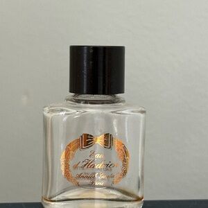 Eau d'Hadrien Empty Sample Perfume Bottle with Black Cap